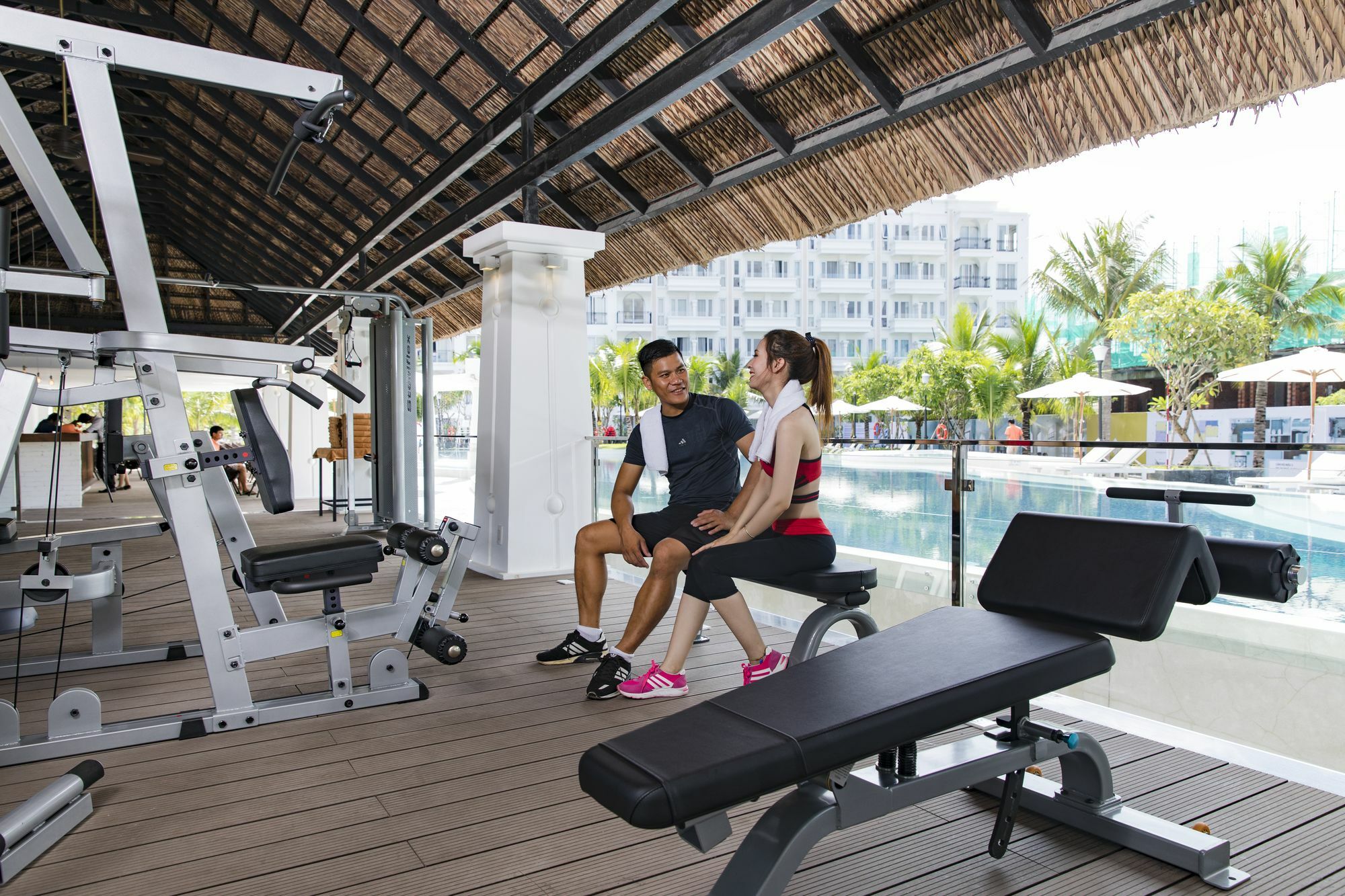 Cham Oasis Nha Trang Resort Condotel Exteriör bild