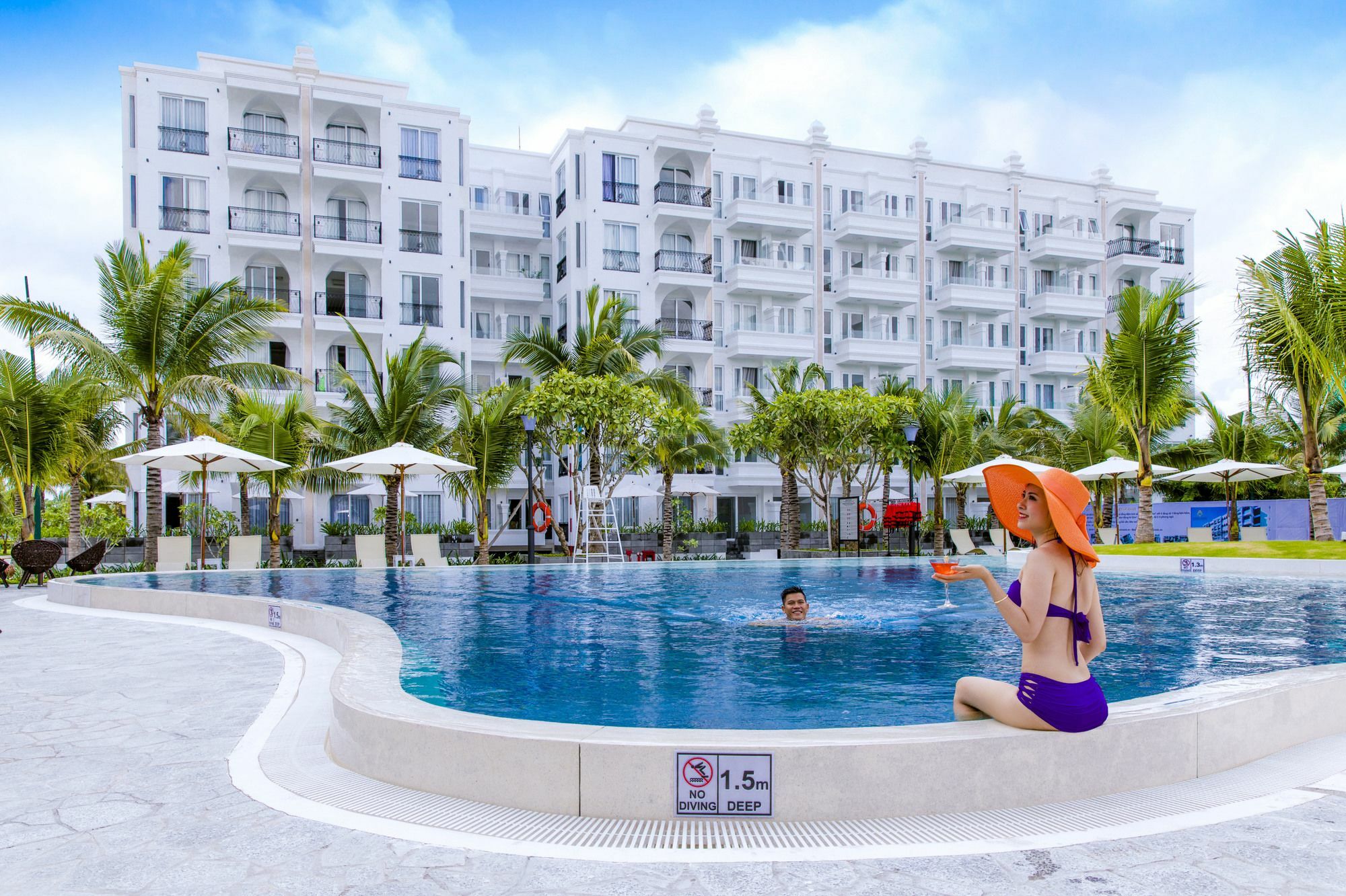 Cham Oasis Nha Trang Resort Condotel Exteriör bild